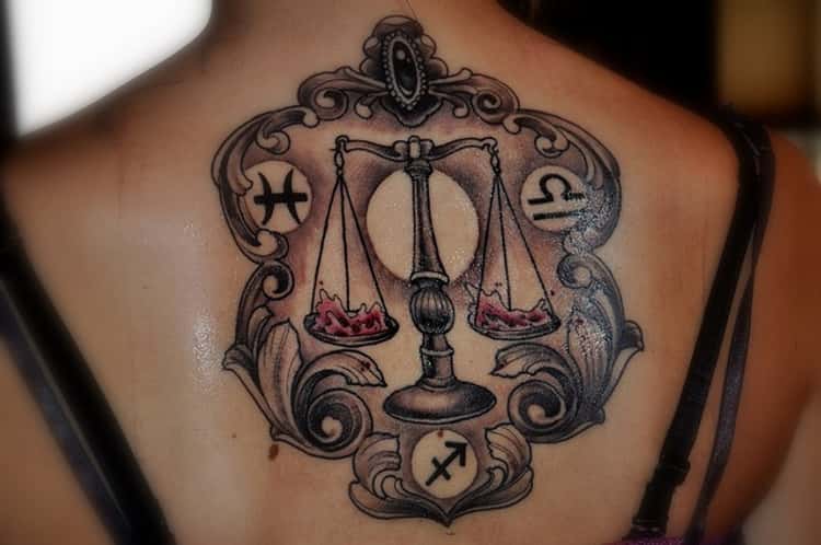 Libra Tattoos